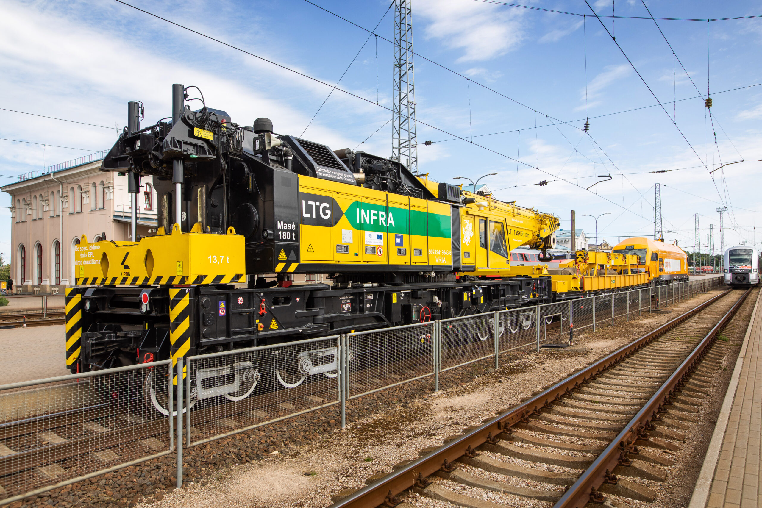 „LTG Infra“ sausio rezultatai: daugiau keleivinių traukinių