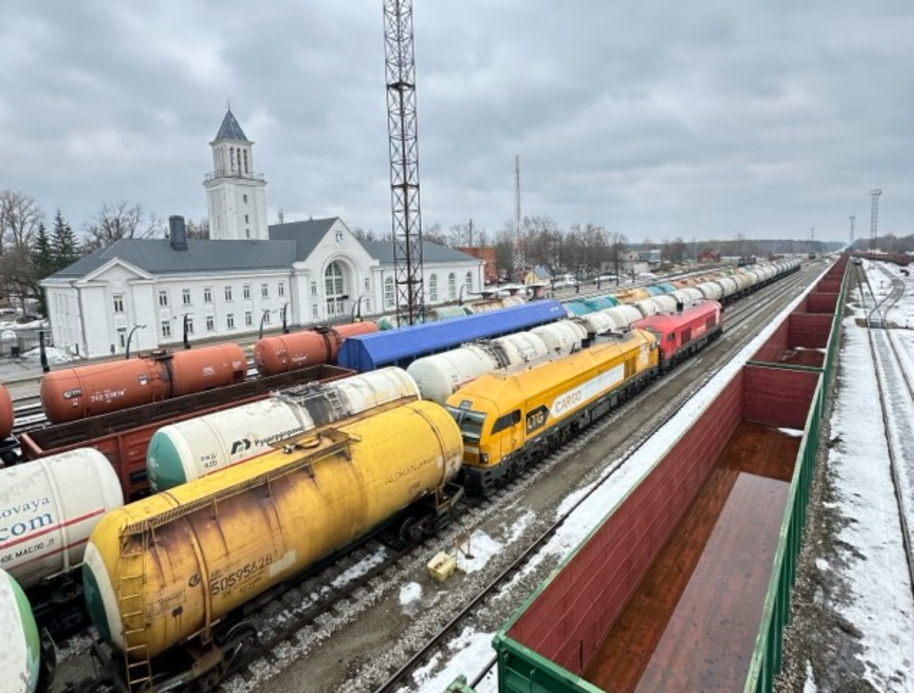 LTG Cargo has completed its first test run through Latvia to Estonia