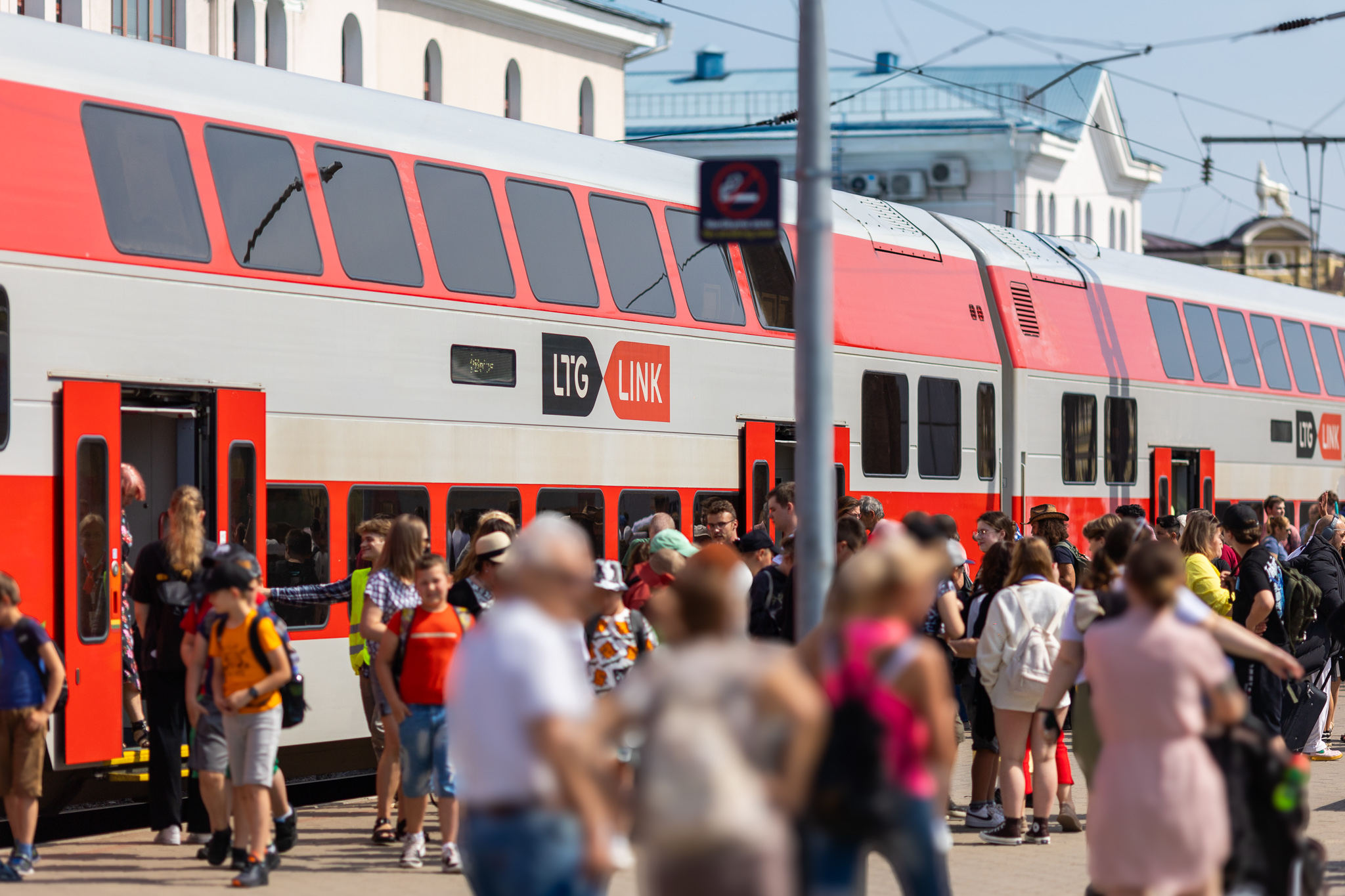 Traukiniautojų dieną Lietuvos traukiniais keliauja rekordinis keleivių skaičius – 22 tūkstančiai