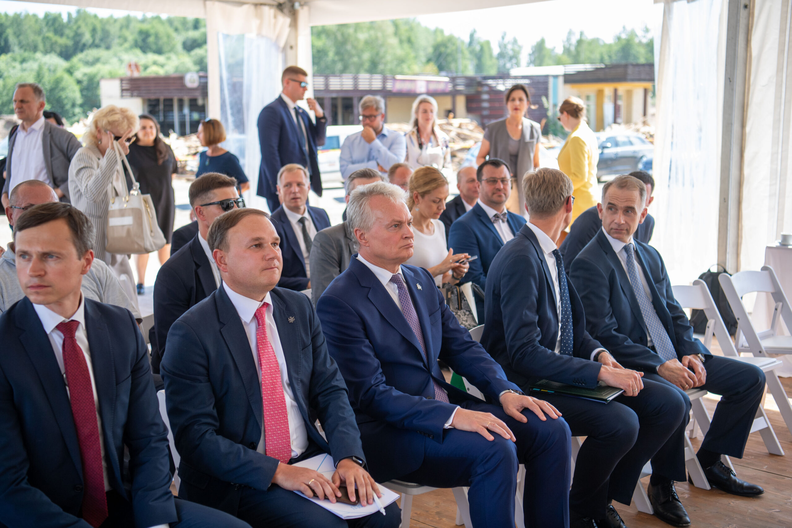 Prezidentui pristatytas „Rail Baltica“ progresas – dėmesys kariniam mobilumui ir visuomenės poreikiams