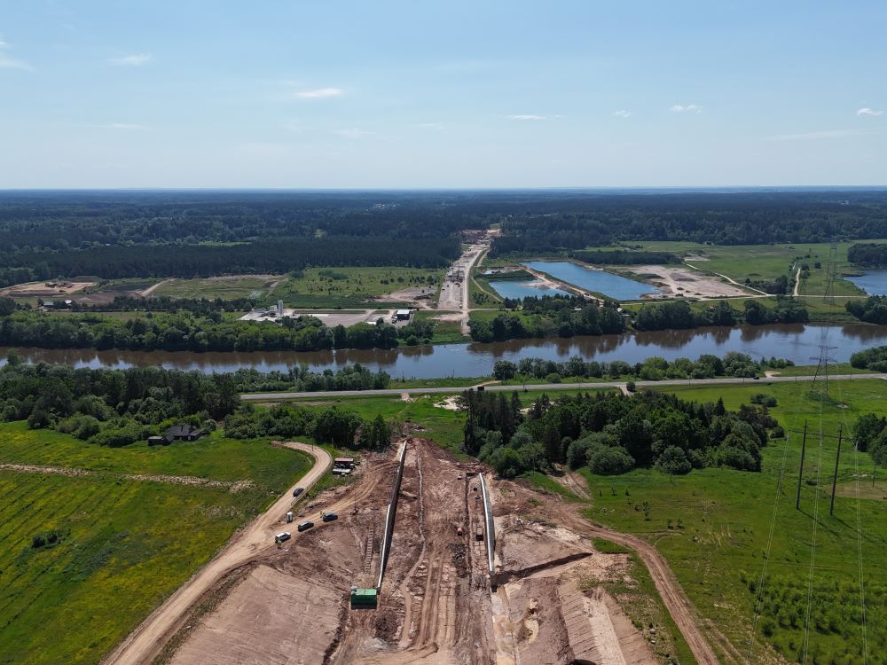 Rail Baltica bridge over Neris in Lithuania enters new phase