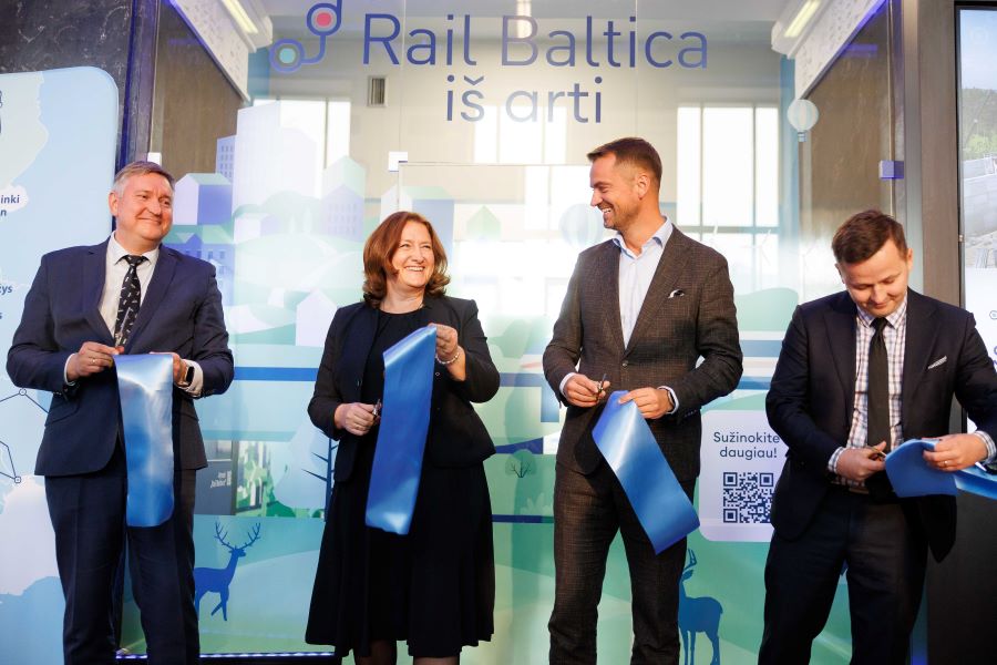 „Rail Baltica“ Kauno geležinkelio stotyje atidarė pirmąjį Lietuvoje informacijos centrą