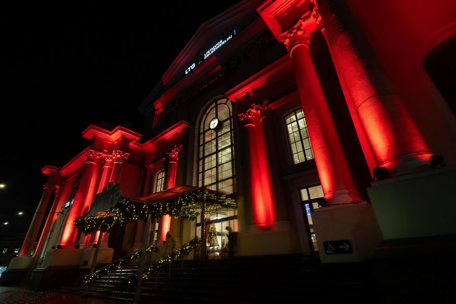 Vilniaus geležinkelio stotyje – interaktyvi kalėdinė mugė