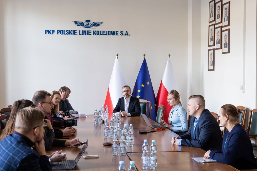 Lenkijos infrastruktūros valdytojas: „Rail Baltica“ ruožas jau veikia Lenkijoje