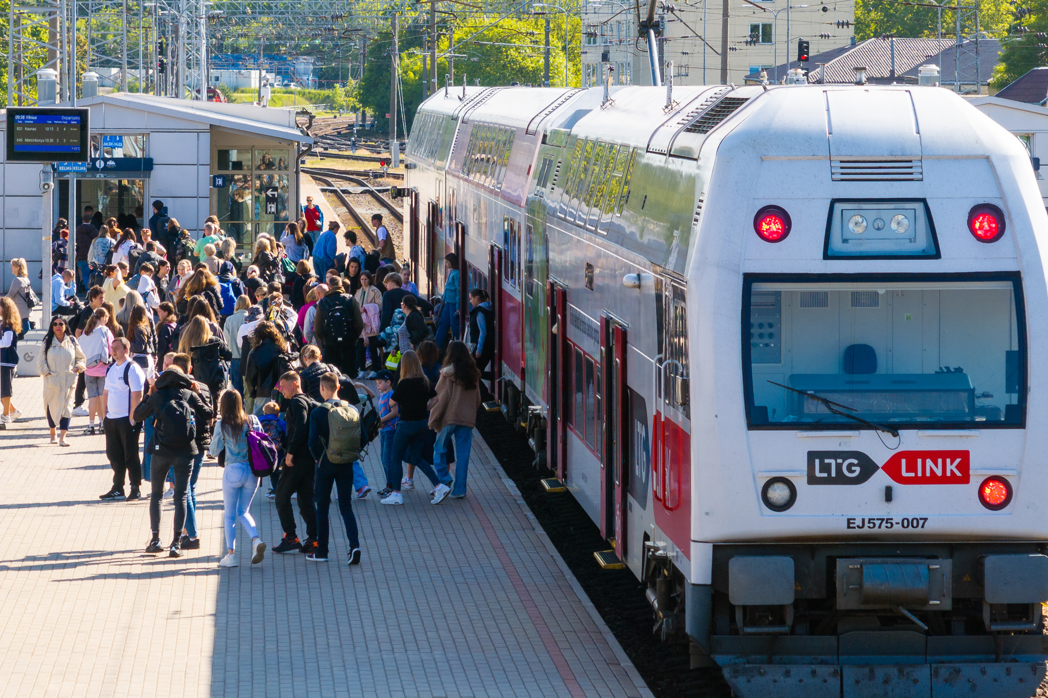 Birželį – traukiniautojų kelionių rekordas