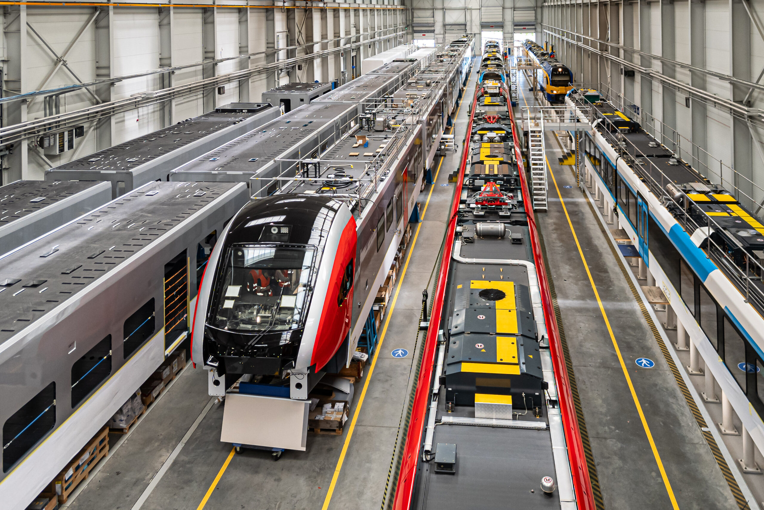 Įsibėgėja naujų „Stadler“ traukinių gamyba Lietuvai