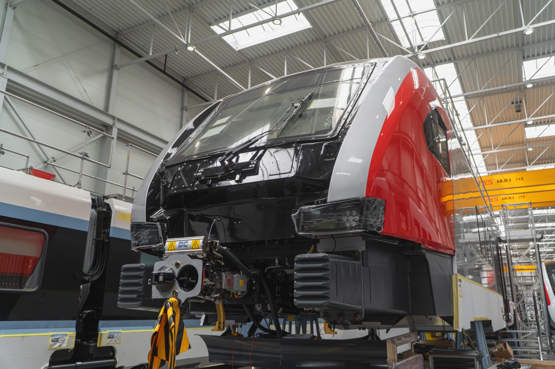 LTG Link representatives evaluated electric trains manufactured for ...