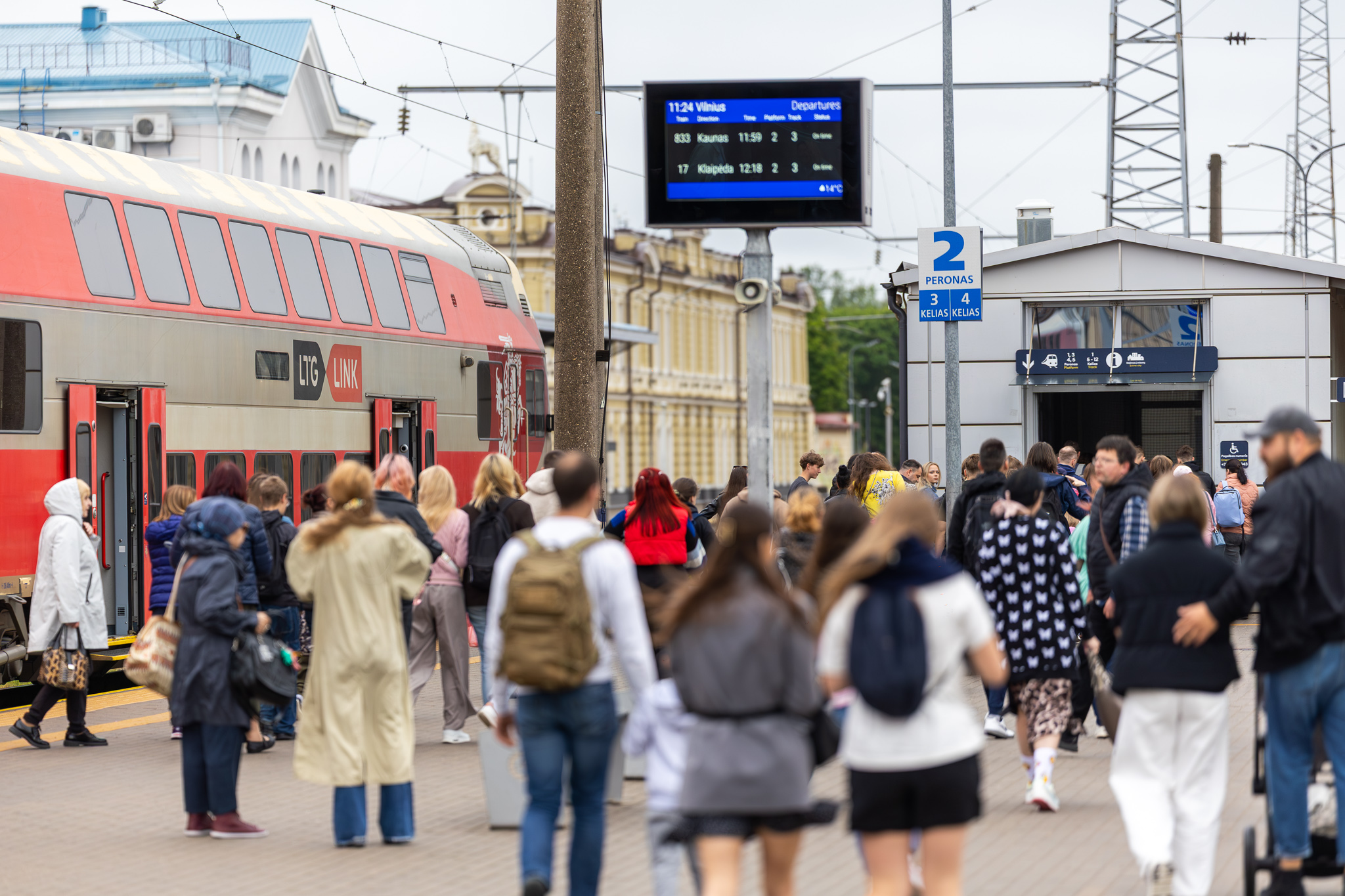 Traukiniautojų dieną Lietuvoje traukiniais keliavo daugiau nei 33 000 keleivių