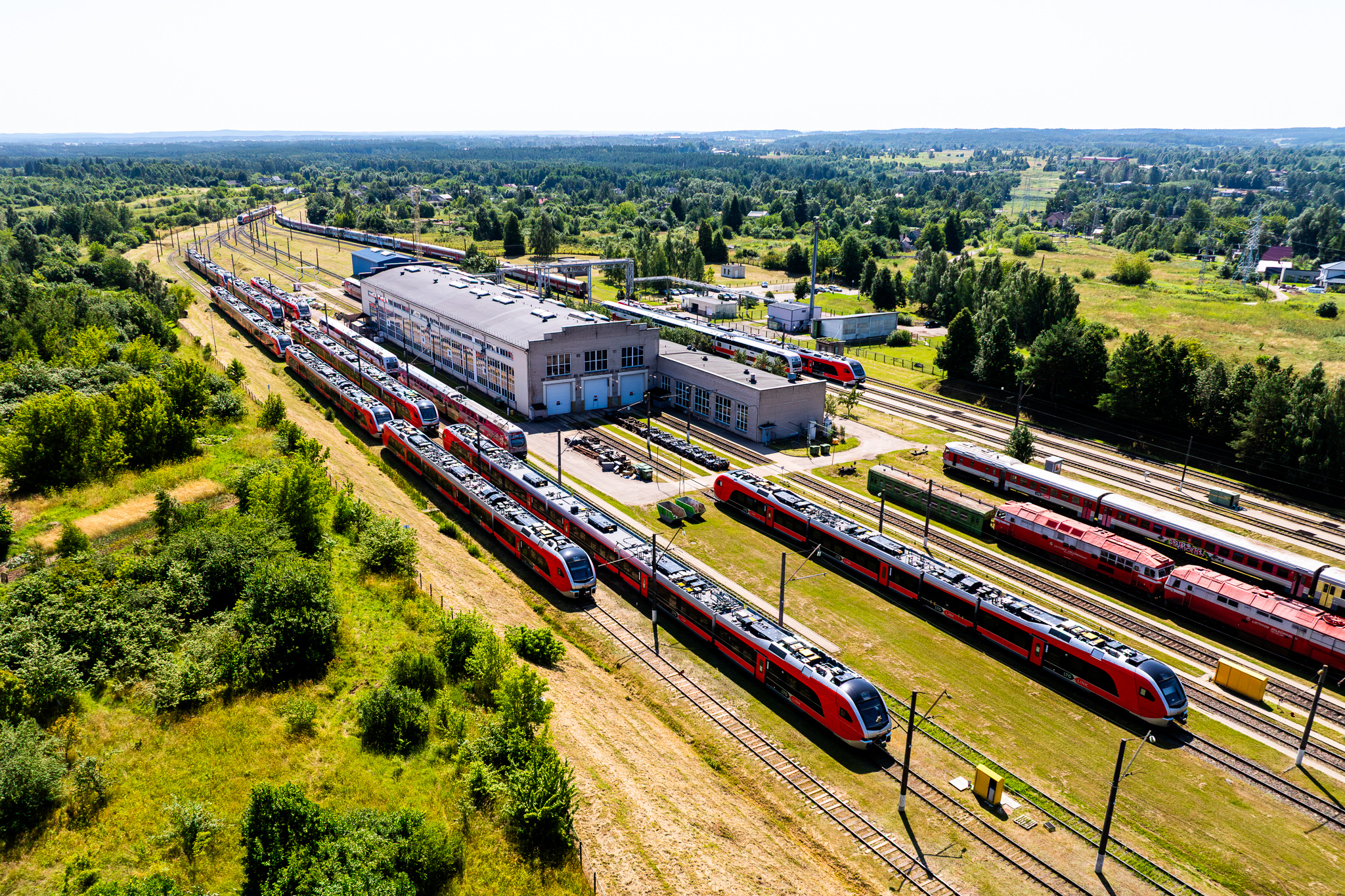 12 of 15 New Stadler FLIRT Trains Have Already Arrived in Lithuania