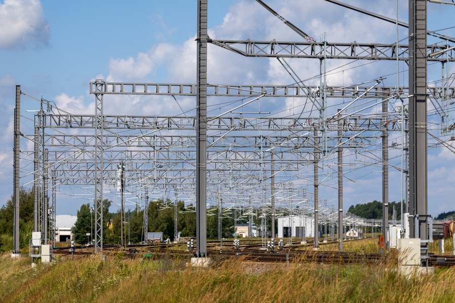 Completion of Vilnius Railway Junction Electrification Marks Key Milestone in Electrifying the Vilnius–Klaipėda Railway Line