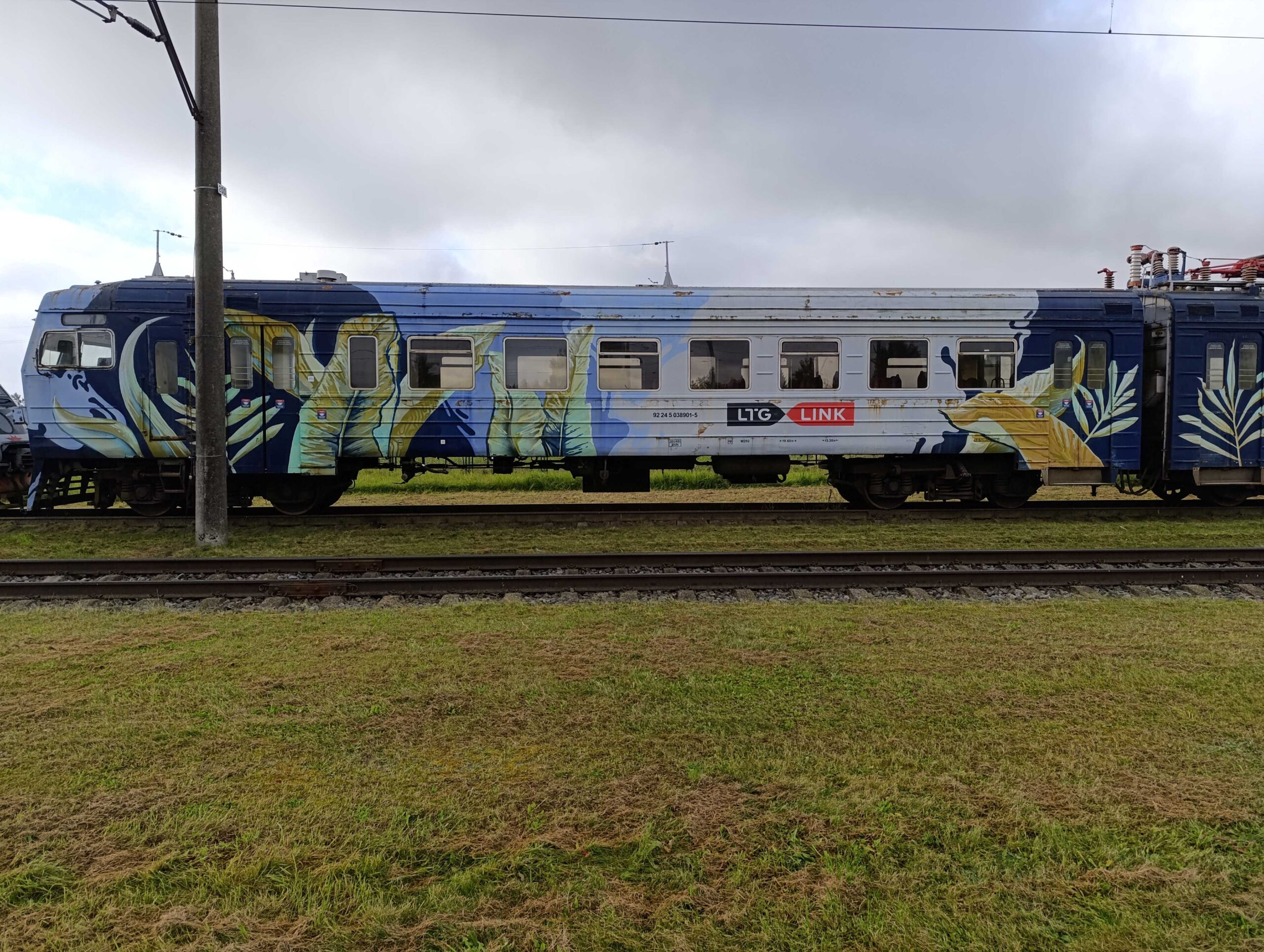 ELEKTRINIŲ TRAUKINIŲ ER9M VAGONAI / ELECTRIC TRAIN ER9M